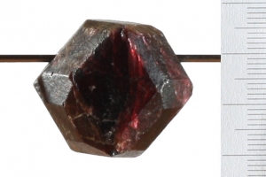 Anhänger gebohrt Granat
