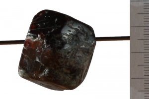 Anhänger gebohrt Granat