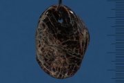 Anhänger frontgebohrt, Granat